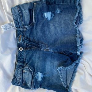 Zara kids denim shorts